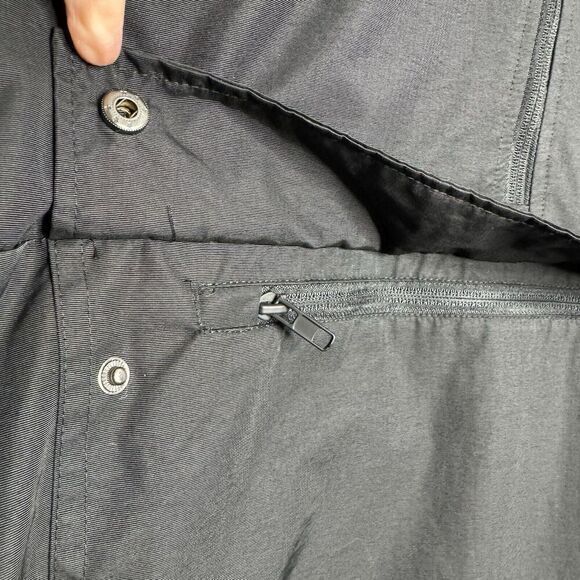 Oregrown Hodded Black‎ Windbreaker Made in USA Men's size L - Picture 3 of 5